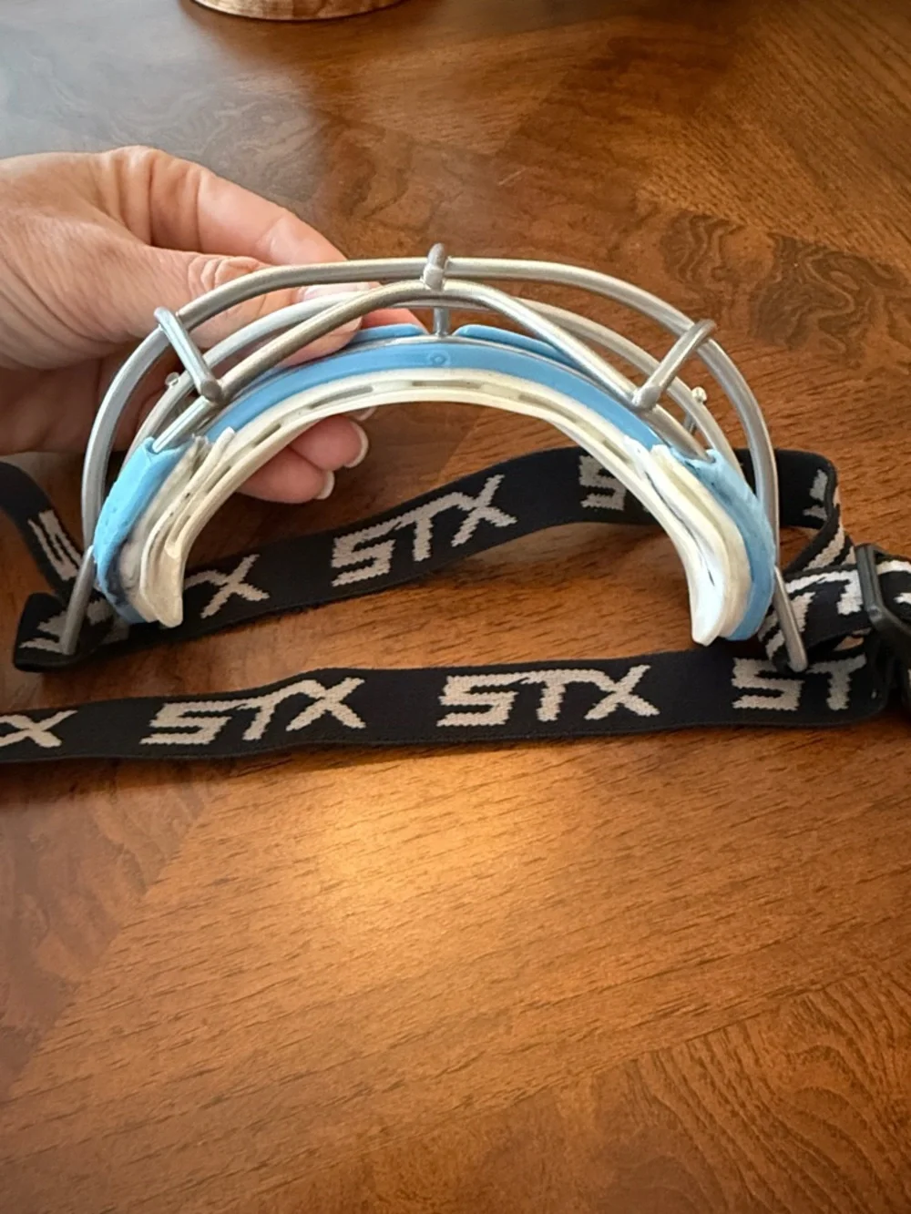 Woman’s Lacrosse Face Mask - Light Blue